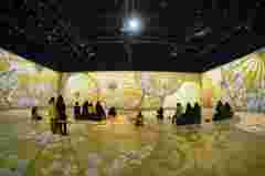 The Dream of the Ukiyoe - Ukiyoe 5D immersive art exhibition using G60 projectors
Pictures from customer story (China - Shanghai)