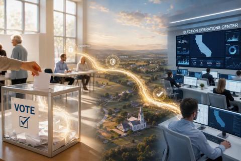 election operations center blog 1 securing the chain