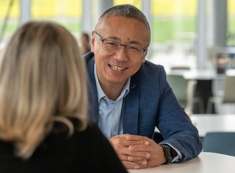 Kenneth Wang in conversation @Central Park, KOR, Belgium