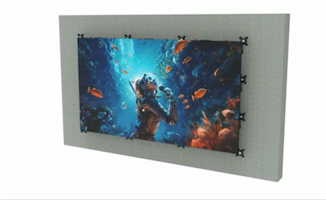 animated gif for wall crosses barco unisee ii invisimount for corporate