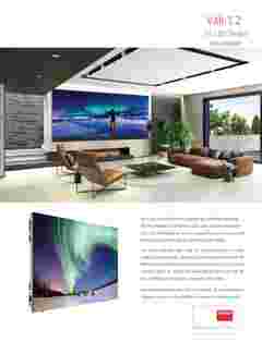 specsheets for barco nt series vali for residential home cinema theater led video wall