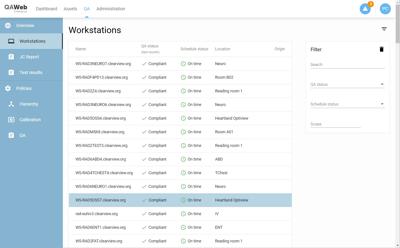 QAWeb Enterprise screenshot