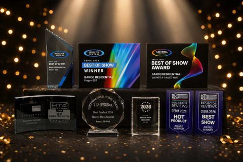 Barco residential awards at cedia for heimdall, freya, runar and vali nt-i 2026