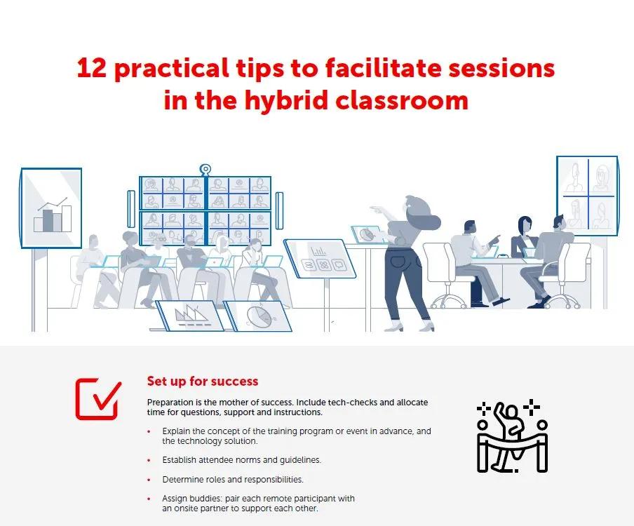 12 Practical Tips For Successful Hybrid Classroom Sessions - Barco