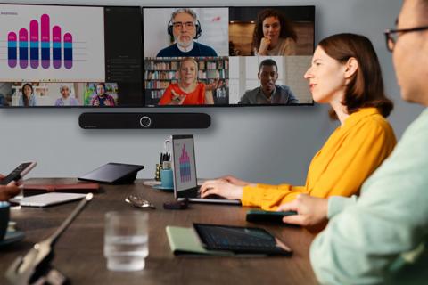 ClickShare room system for video conferencing